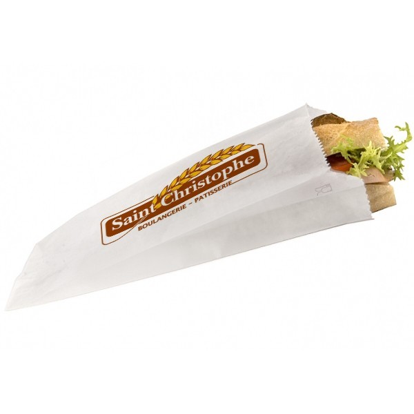 Sac sandwich papier personnalisé - SML Food Plastic emballage jetable