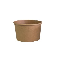 miniature Pot carton brun
