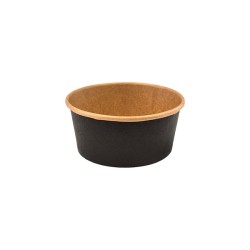 miniature Pot kraft noir 114mm