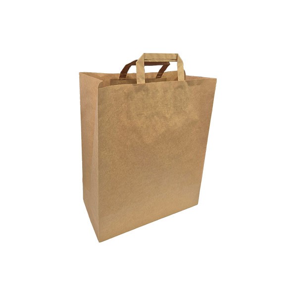 Sac Kraft Papier Brun Cabas