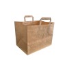 Sac Kraft Papier Brun Cabas