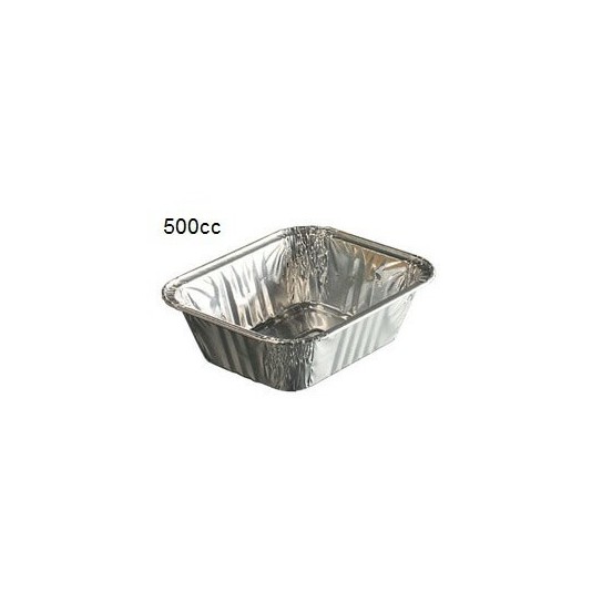 Barquette Aluminium avec couvercle de 0,5 à 2 litres - Ustensile de cuisine/Barquette  Aluminium - leaderbazar