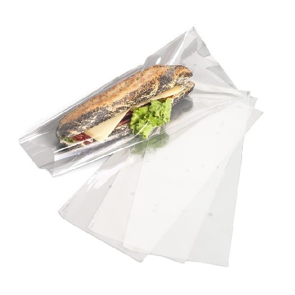 Sac Sandwich Transparent à Soufflet - SML Food Plastic